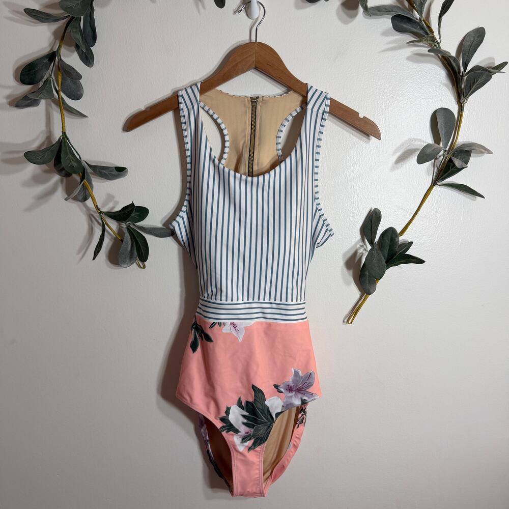 NWOT Albion Fit Island Fever One Piece Swimsuit
